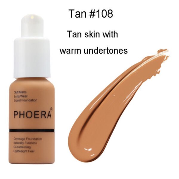 Matte Concealer Foundation Cream - Oil-Control, Natural Finish & Long-Lasting Wear | Brightening & Waterproof - Image 9