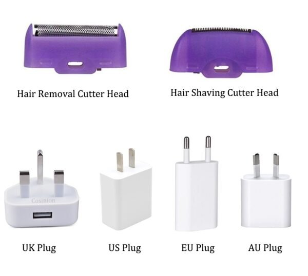 Laser Hair Removal Device for Women - Painless Epilator for Face, Bikini & Full Body | Rechargeable IPL Shaver - Image 6
