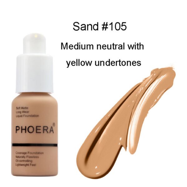 Matte Concealer Foundation Cream - Oil-Control, Natural Finish & Long-Lasting Wear | Brightening & Waterproof - Image 8