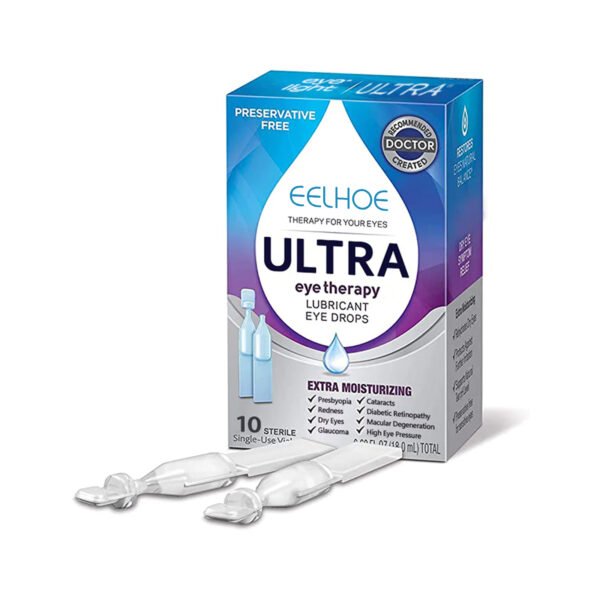 EELHOE Eye Drops - Relieve Redness, Dryness & Blurred Vision with Moisturizing Eye Care Solution - Image 3
