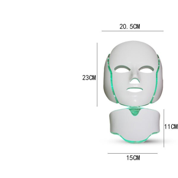 Anti Acne LED Mask Spectrometer - Infrared & Color Light Therapy for Home Use - Image 5