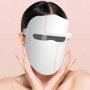 LED Beauty Mask - Facial Mask Instrument for Skin Rejuvenation & Color Light Therapy