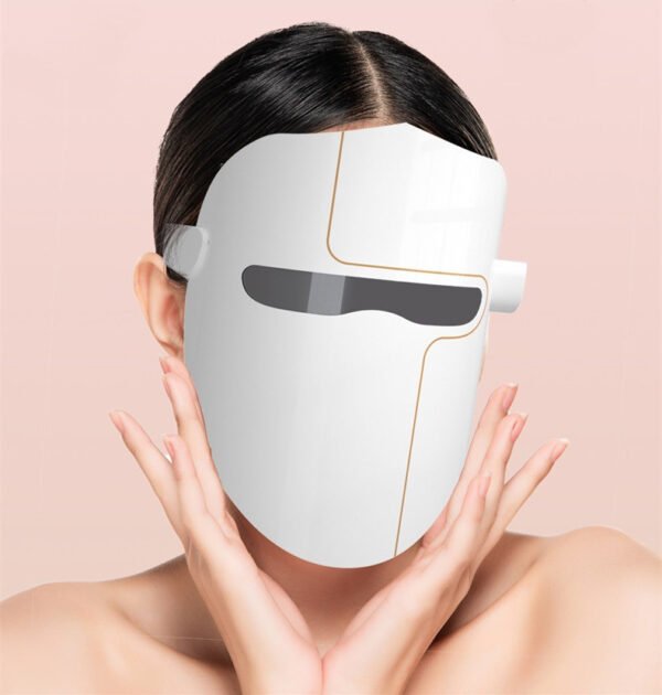 LED Beauty Mask - Facial Mask Instrument for Skin Rejuvenation & Color Light Therapy