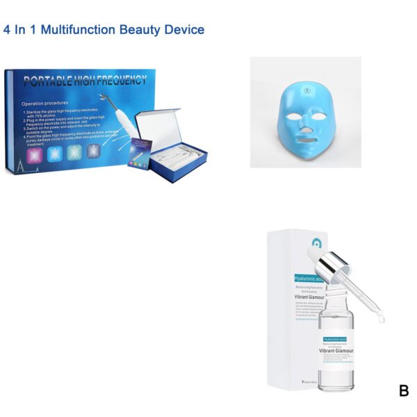 Rechargeable LED Light Therapy Mask – IPL Skin Rejuvenation | Colorful Anti-Aging Light Mask for Home Spa - Image 5