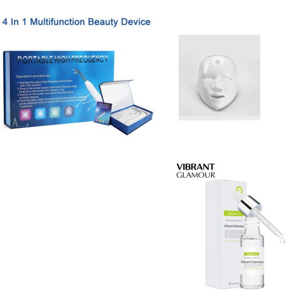 Rechargeable LED Light Therapy Mask – IPL Skin Rejuvenation | Colorful Anti-Aging Light Mask for Home Spa - Image 10