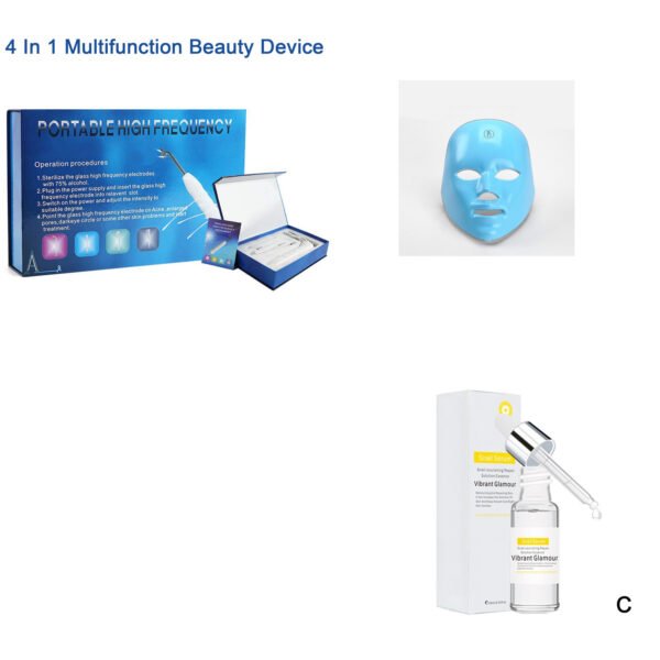 Rechargeable LED Light Therapy Mask – IPL Skin Rejuvenation | Colorful Anti-Aging Light Mask for Home Spa - Image 7