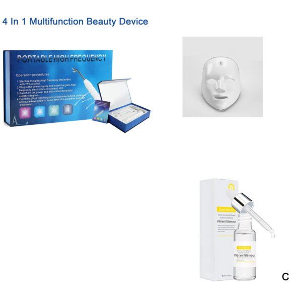 Rechargeable LED Light Therapy Mask – IPL Skin Rejuvenation | Colorful Anti-Aging Light Mask for Home Spa - Image 6