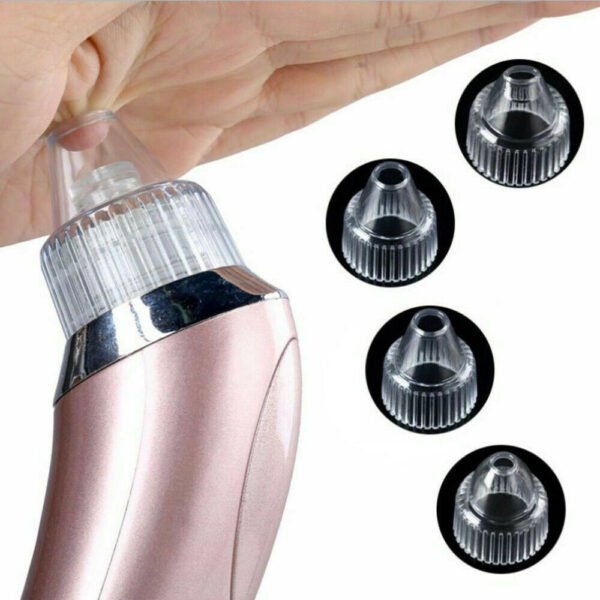 Electric Blackhead Remover - Pore Vacuum Cleaner with Diamond Dermabrasion for Deep Cleansing & Acne Removal - Image 3